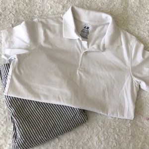 NWT Seersucker Shorts and polo for Boys